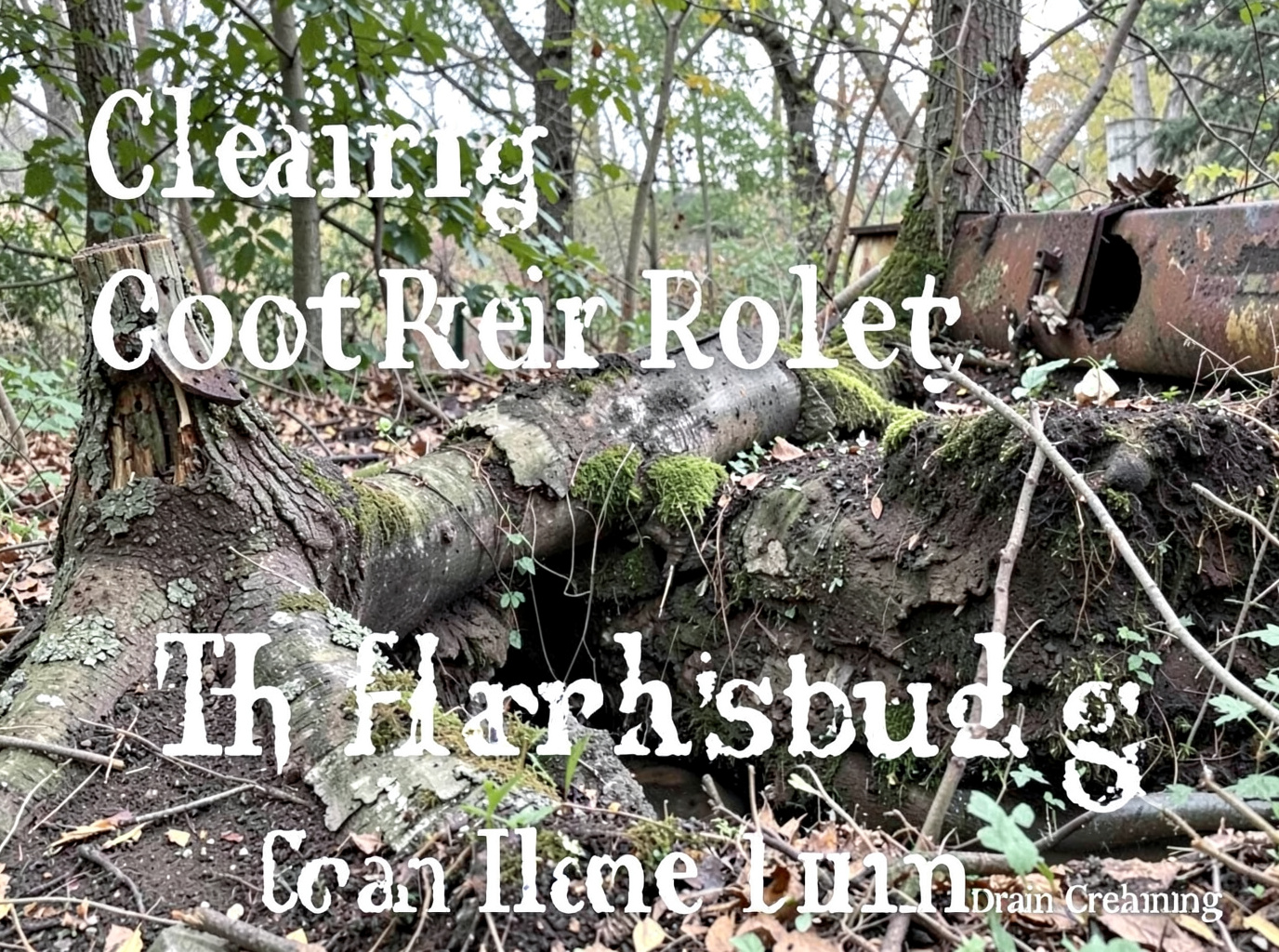 Clearing Tree Root Clogs In Older Harrisburg Sewer Lines